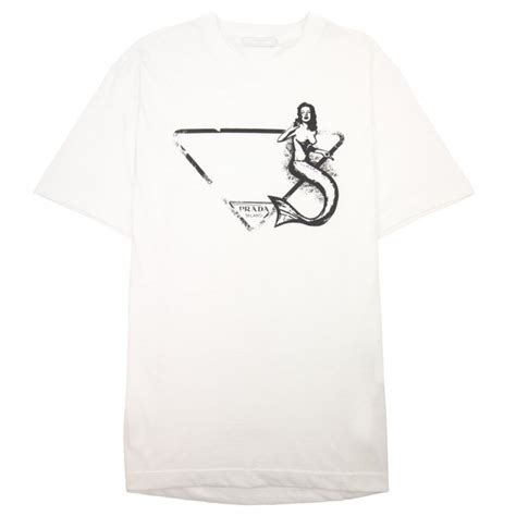 prada mermaid t shirt|Women's T.